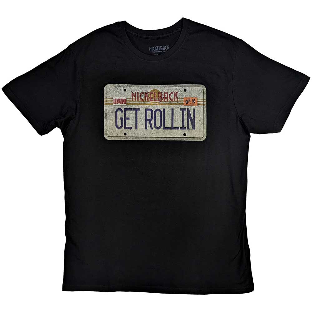 Nickelback License Plate Mens T Shirt