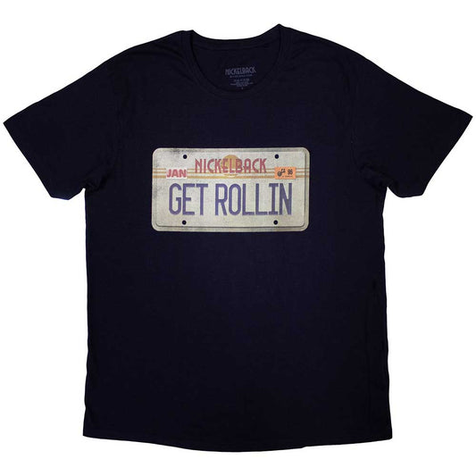 Nickelback License Plate Mens T Shirt