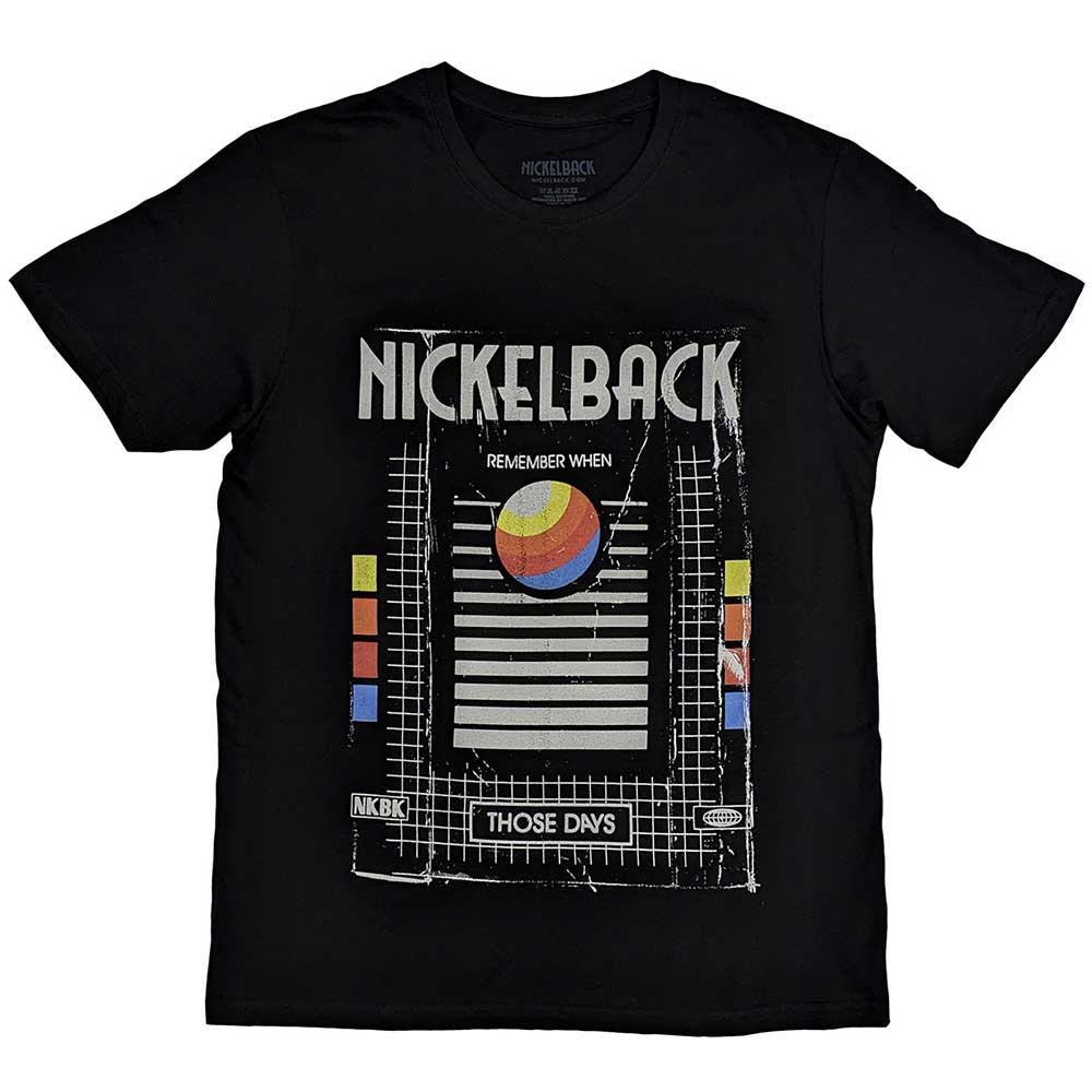 Nickelback Those Days VHS Mens T Shirt