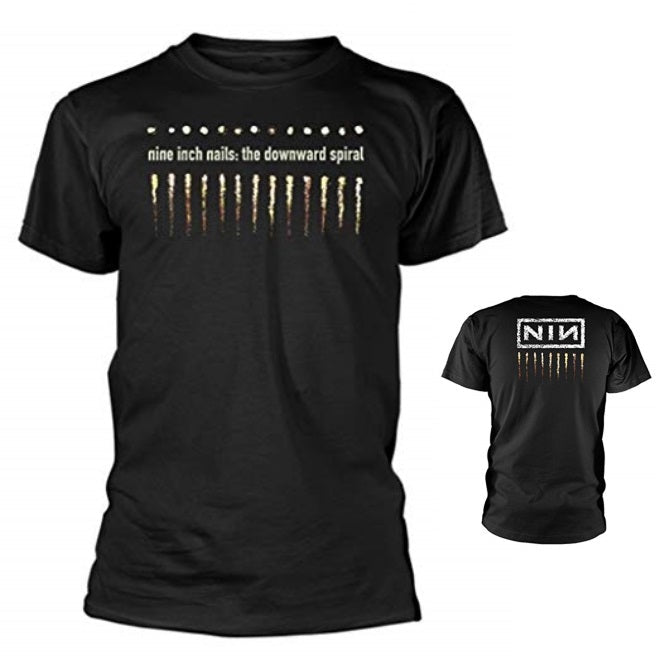Nine Inch Nails Downward Spiral NIN Officially Licensed Mens T Shirt Black