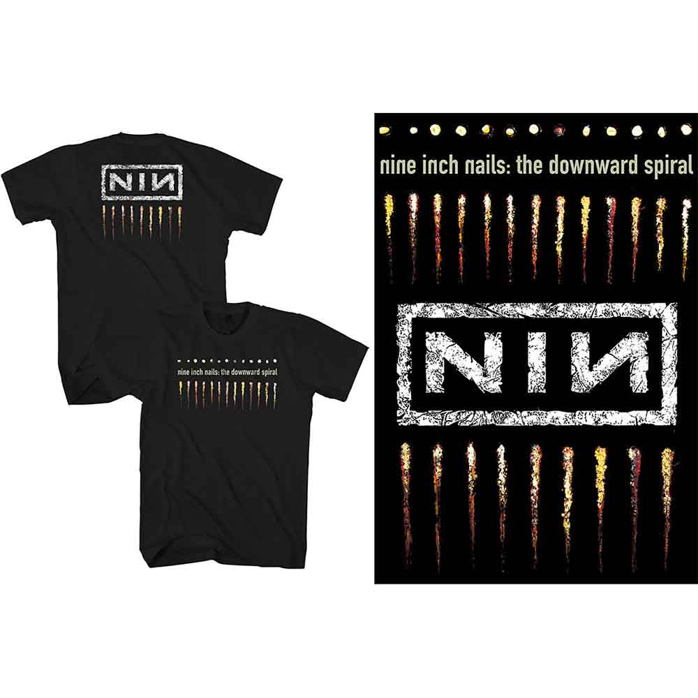 Nine Inch Nails Downward Spiral Mens T Shirt
