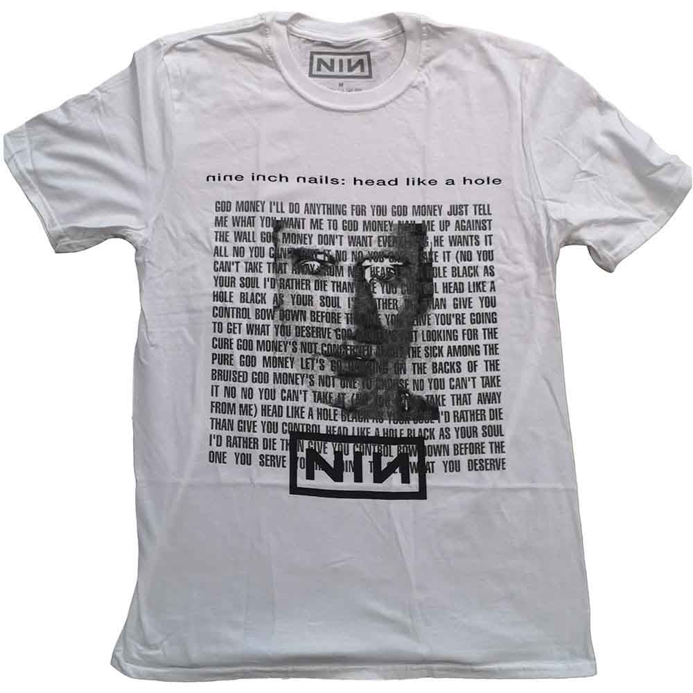 Nine Inch Nails Head Like A Hole Mens T Shirt
