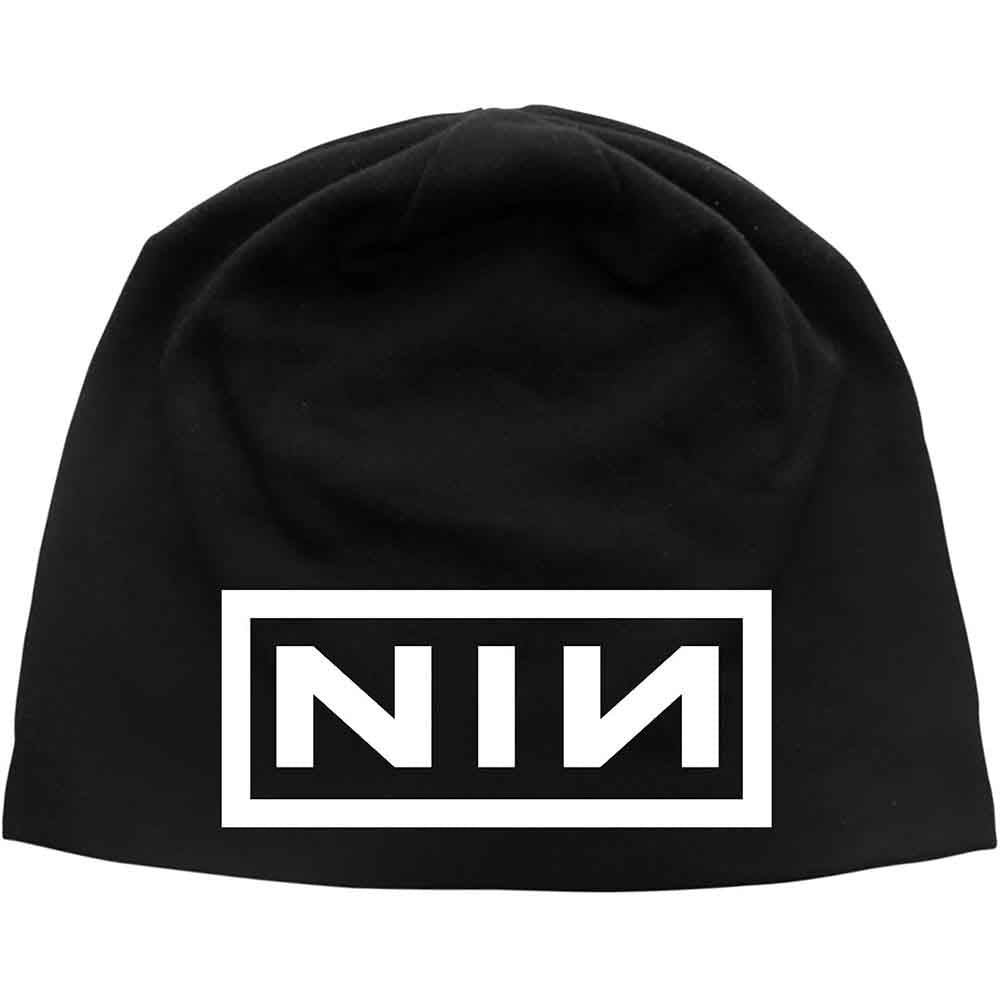 Nine Inch Nails Logo Beanie Hat Black