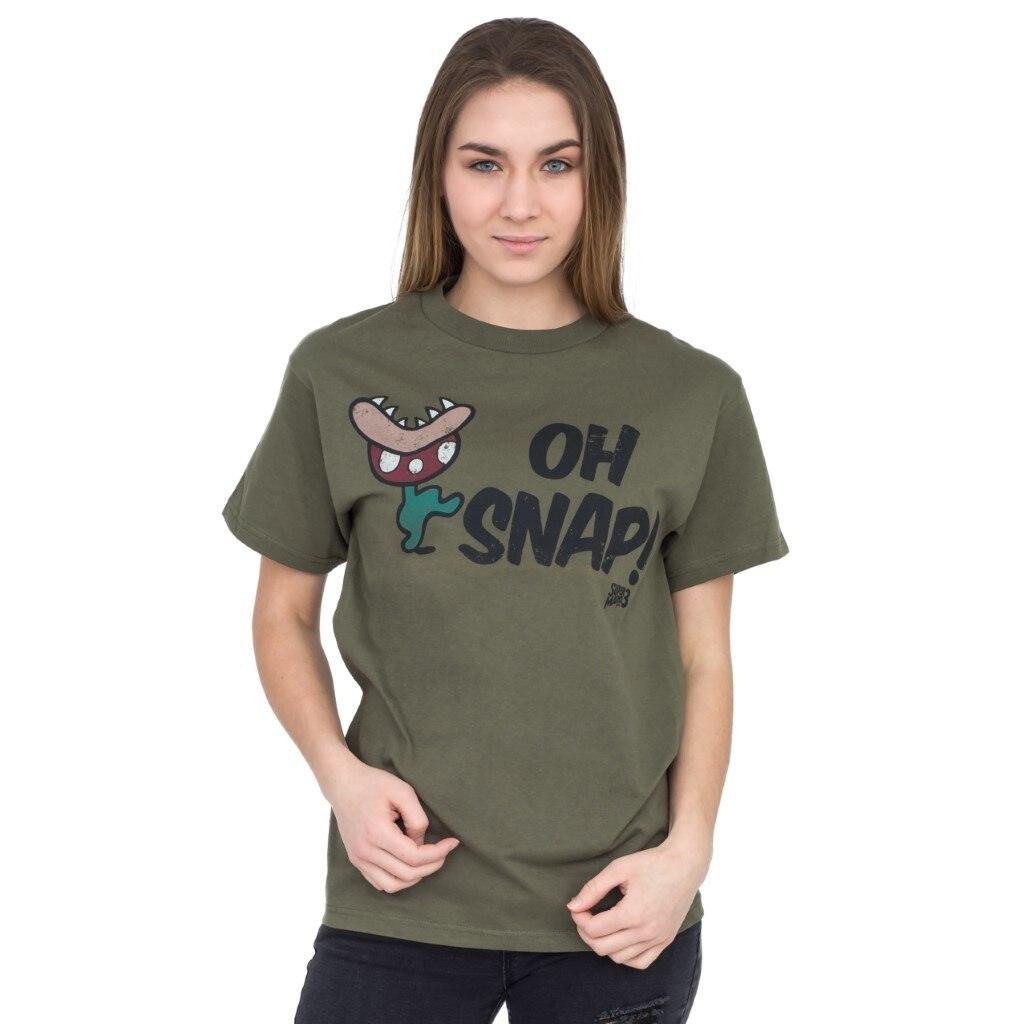 Nintendo Mario Bros Oh Snap T Shirt