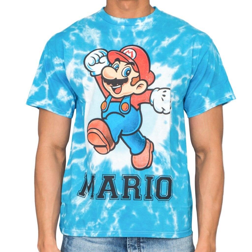 Nintendo Mario Cheer White Dyed T Shirt