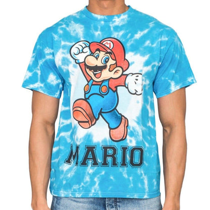 Nintendo Mario Cheer White Dyed T Shirt