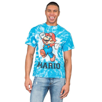 Nintendo Mario Cheer White Dyed T Shirt
