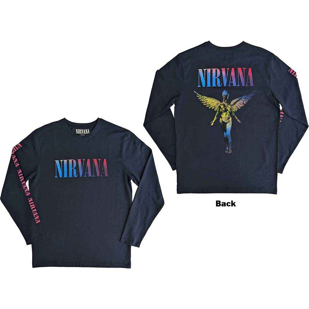 Nirvana Angelic Gradient Long Sleeve Shirt
