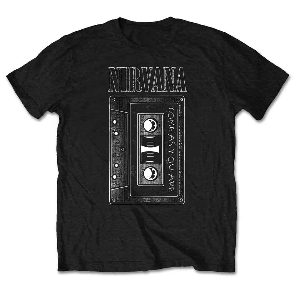 Nirvana As You Are Tape Mens T Shirt