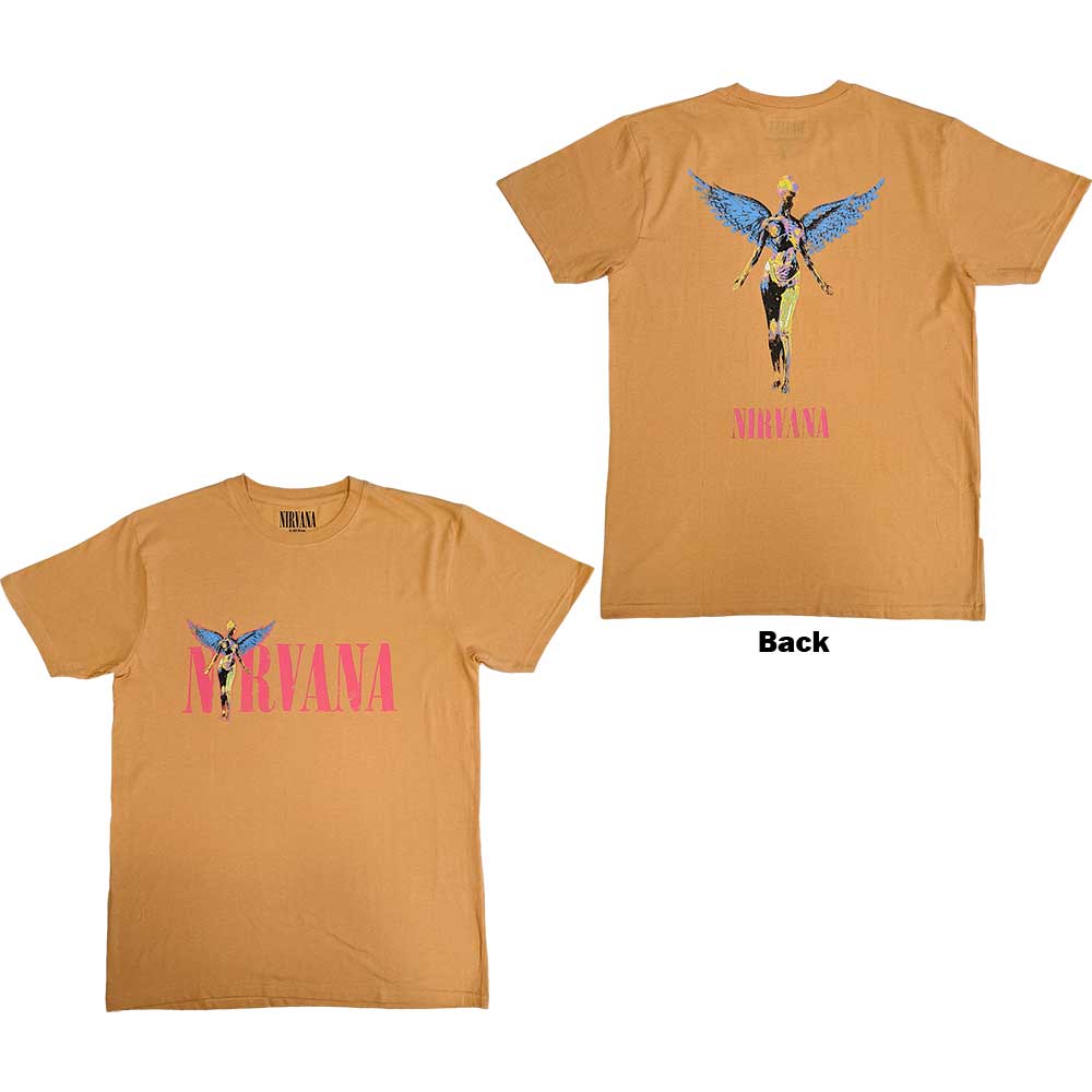 Nirvana In Utero Angel Mens T Shirt