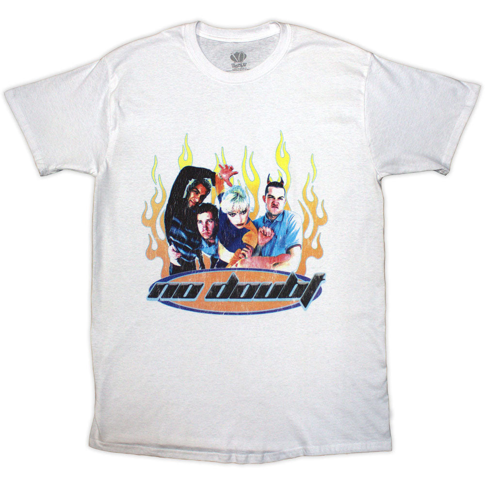 No Doubt Flames Mens T Shirt