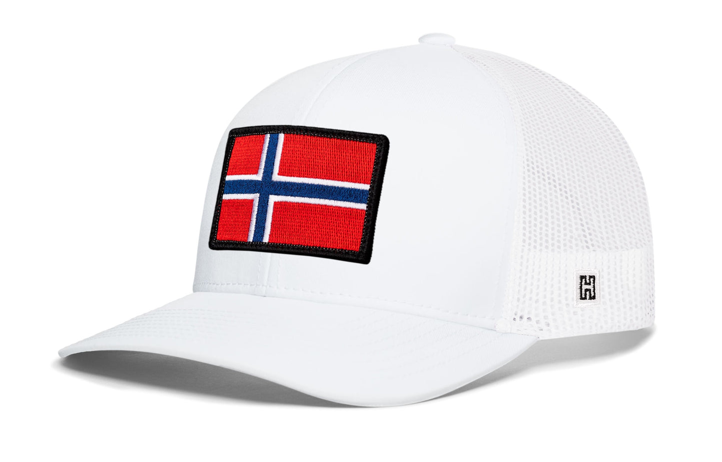 Norwegian Flag Trucker Haka Hat Black Norway Snapback