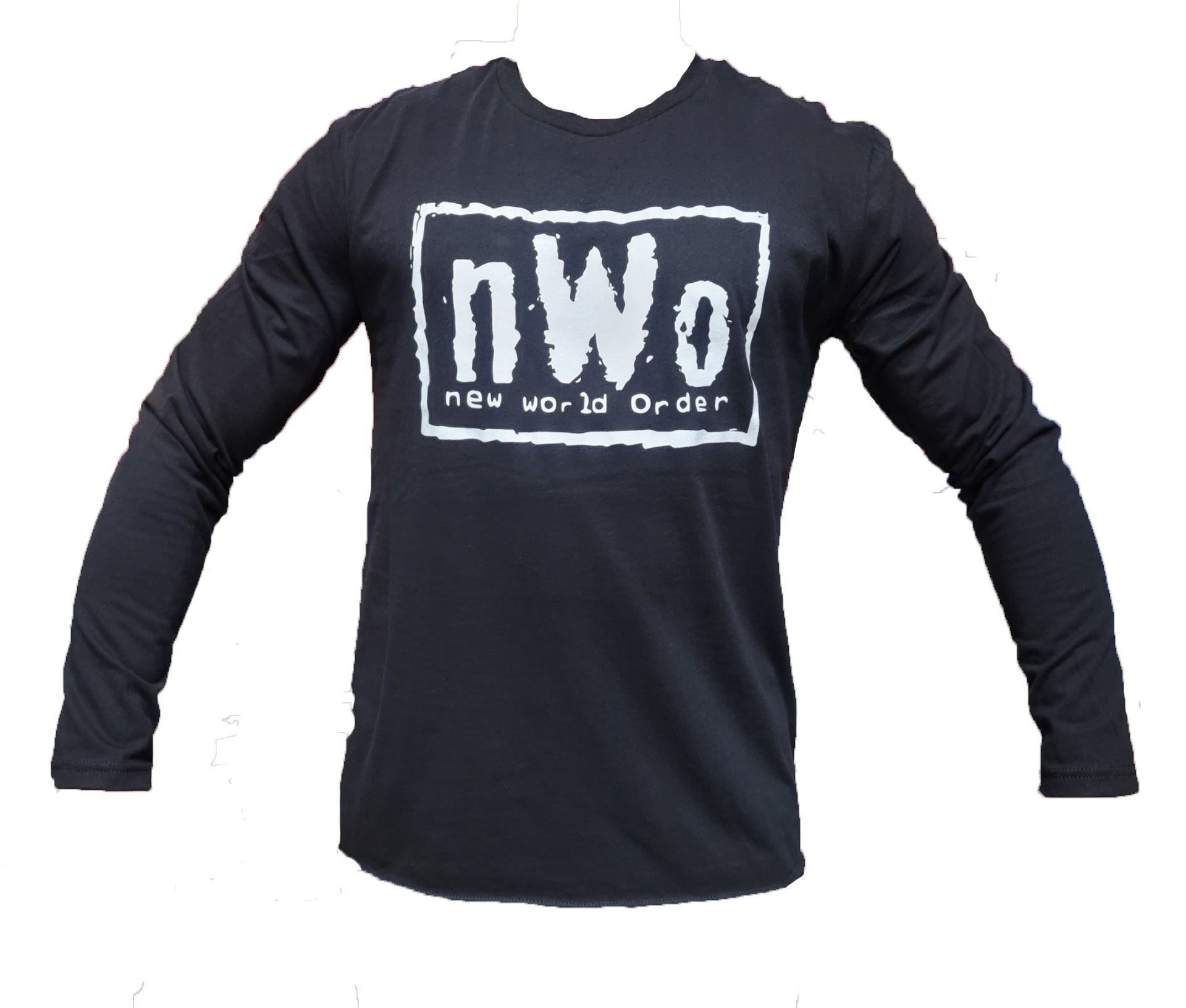Hollywood Hulk Hogan Nwo Mens Long Sleeve T Shirt Black