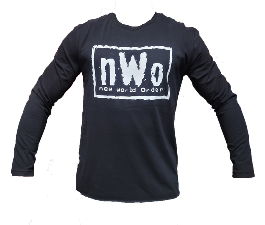 Hollywood Hulk Hogan Nwo Mens Long Sleeve T Shirt Black