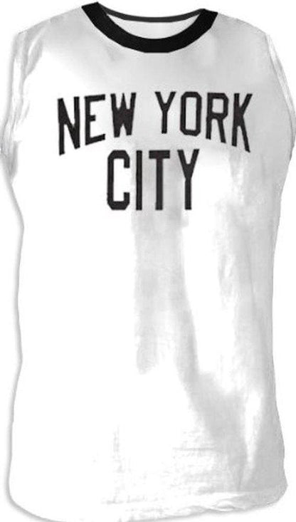 NYC New York City Walls and Bridges Pose Cut-Off T Shirt
