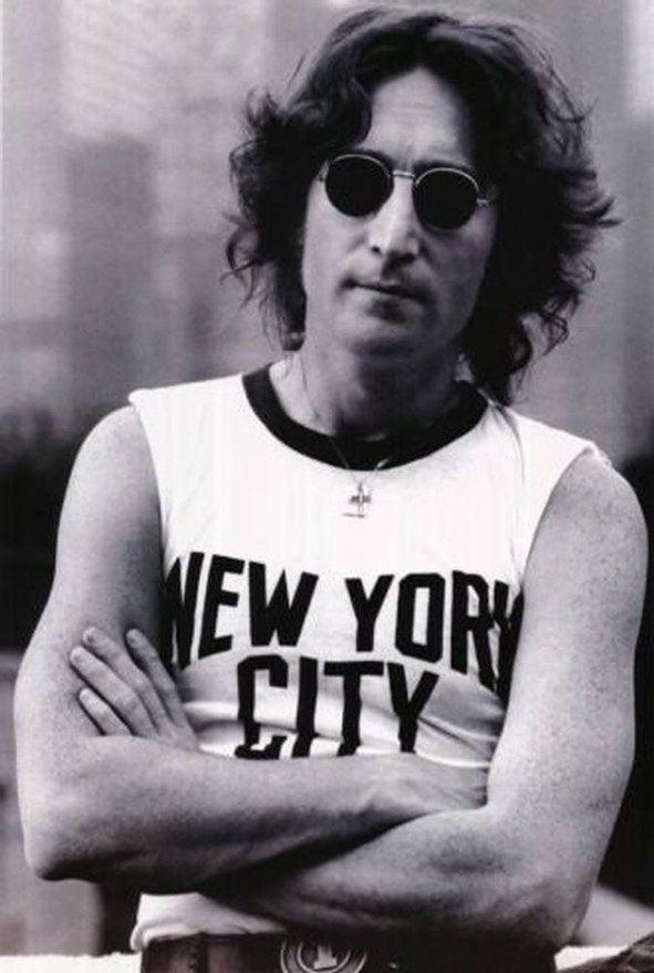NYC New York City Walls and Bridges Pose Cut-Off T Shirt