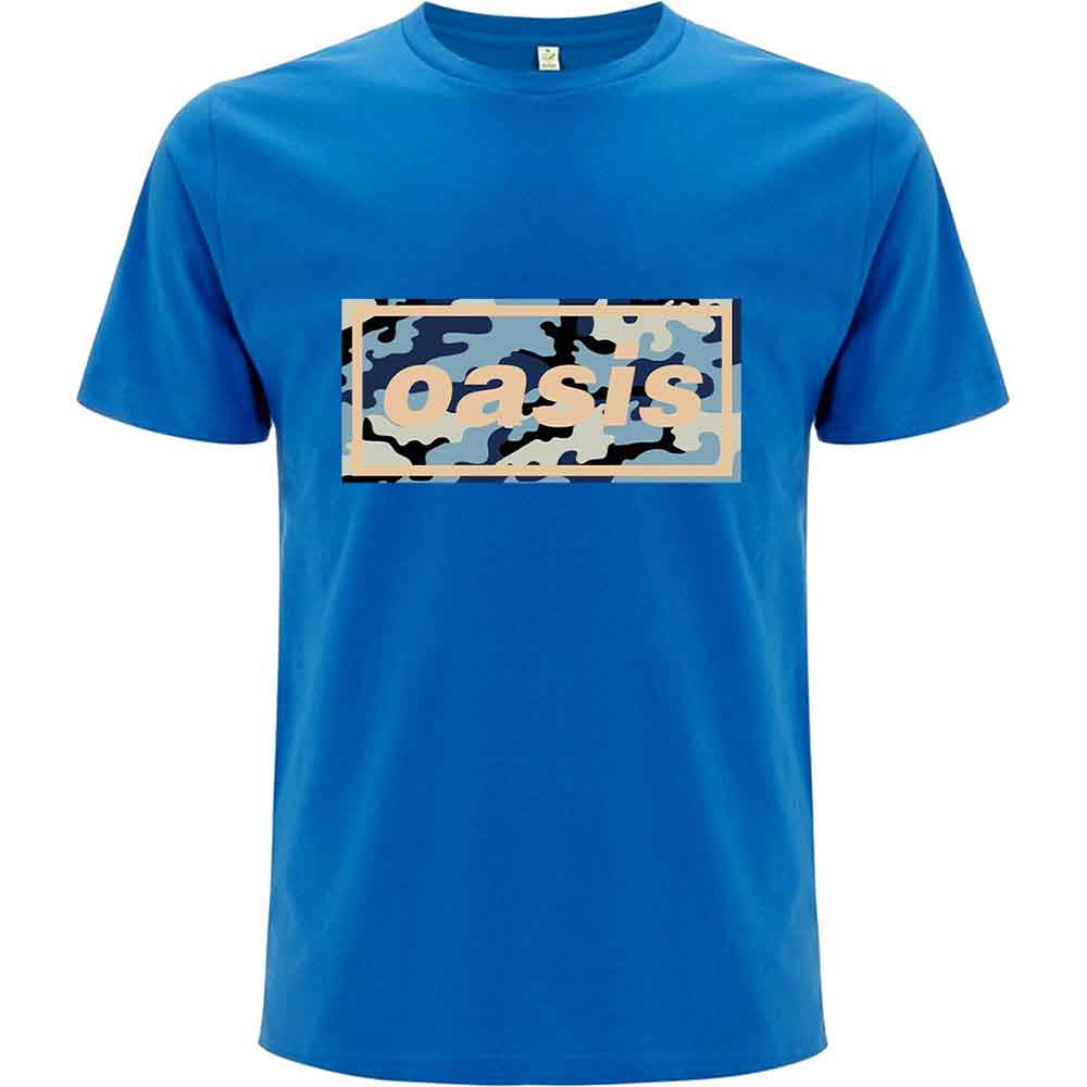 Oasis Camo Logo Mens T Shirt