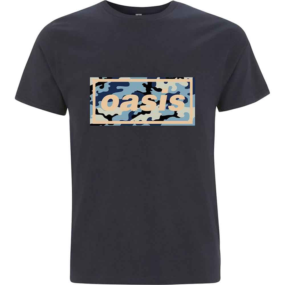 Oasis Camo Logo Mens T Shirt