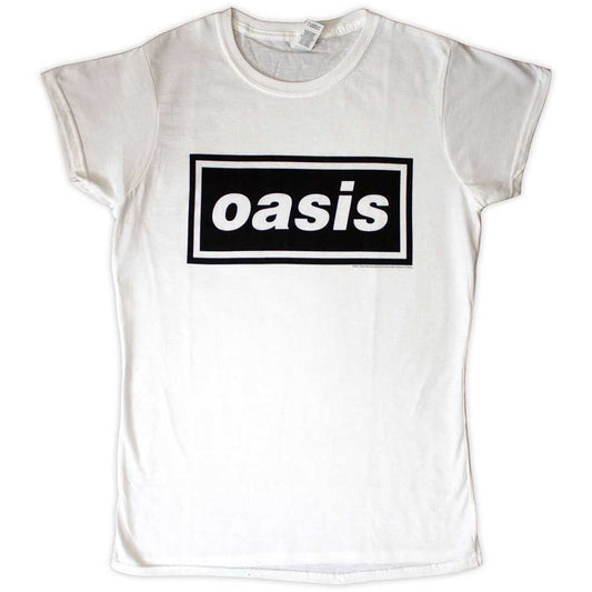Oasis Decca Logo Womens T Shirt