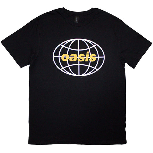 Oasis Globe Logo Mens T Shirt
