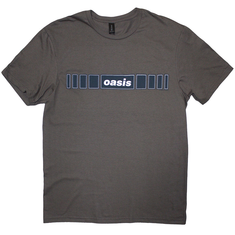 Oasis Horizontal Bars Logo Mens T Shirt