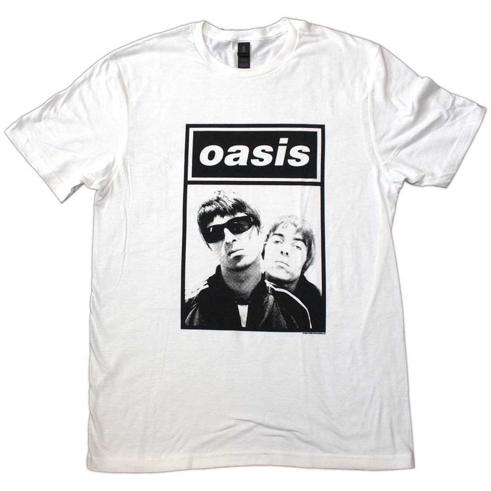 Oasis Noel & Liam Boxed Photo Mens T Shirt
