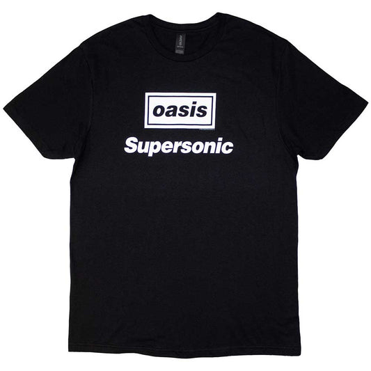 Oasis Supersonic Title Mens T Shirt