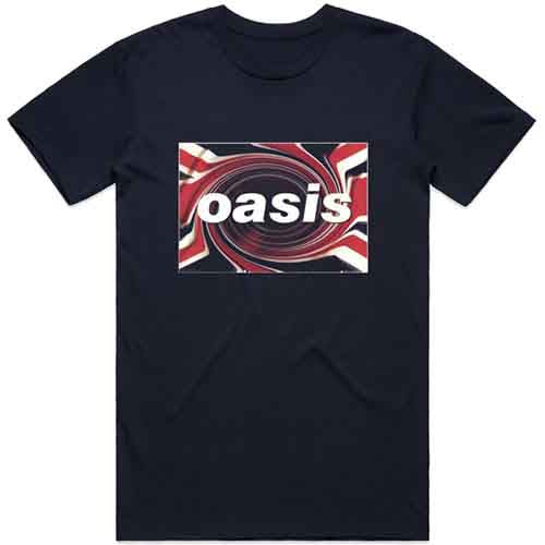 Oasis Union Jack Mens T Shirt