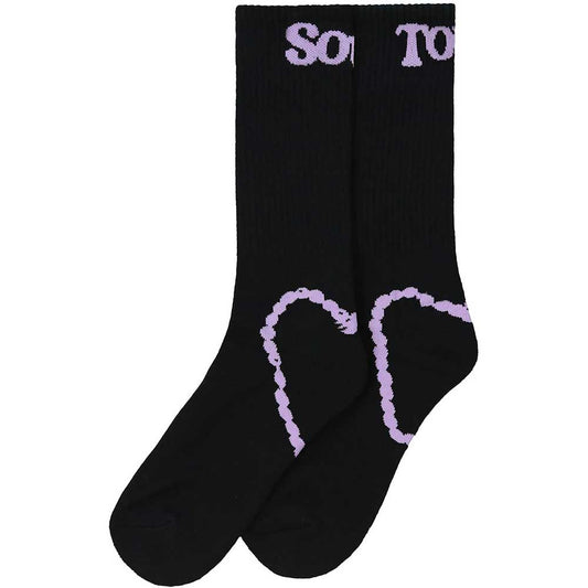 Olivia Rodrigo Sour Socks Black