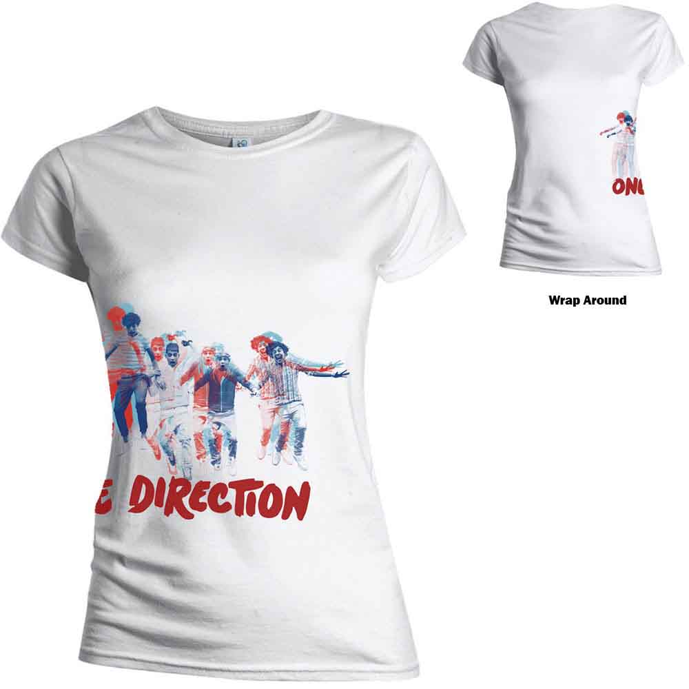 One Direction Band Jump Womens T Shirt