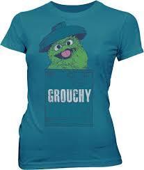 Oscar the Grouch Grouchy Mosaic T Shirt