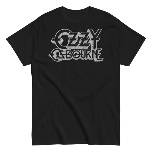 Ozzy Osbourne - Classic Logo T Shirt Black