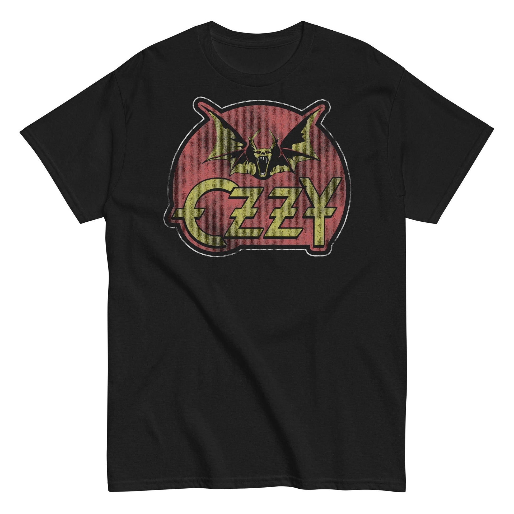 Ozzy Osbourne - Flaming Bat T Shirt
