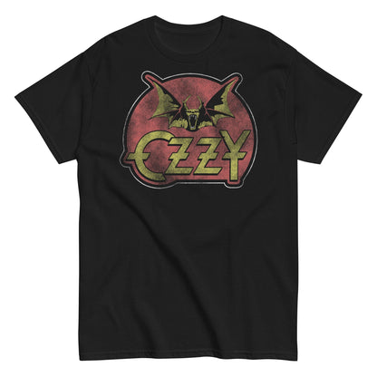 Ozzy Osbourne - Flaming Bat T Shirt