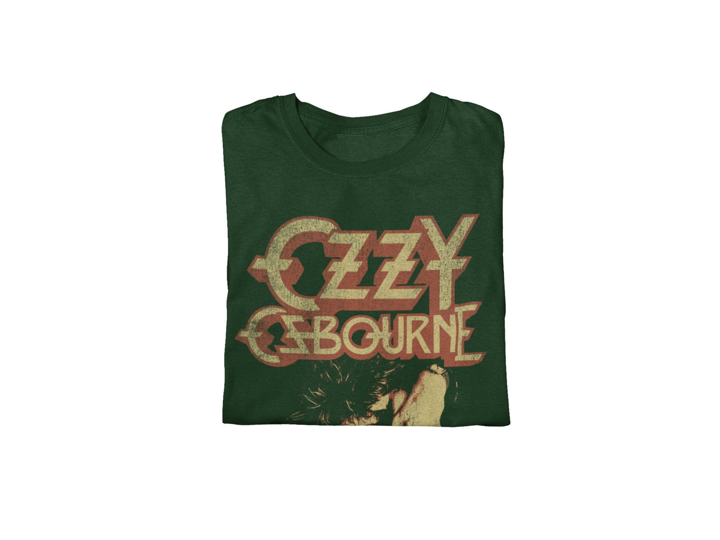 Ozzy Osbourne - Late 80s Vintage Ozzy Jumbo Print T Shirt