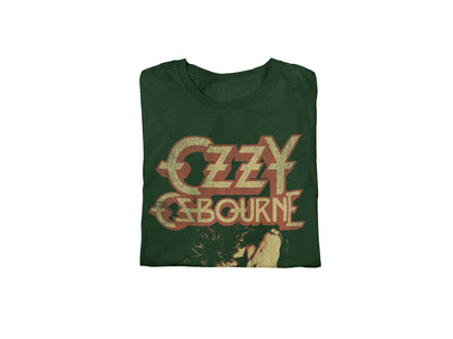 Ozzy Osbourne - Late 80s Vintage Ozzy Jumbo Print T Shirt