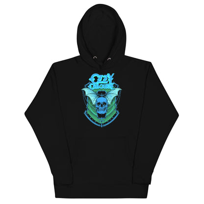 Ozzy Osbourne - Neon Blue Bat Classic Hoodie
