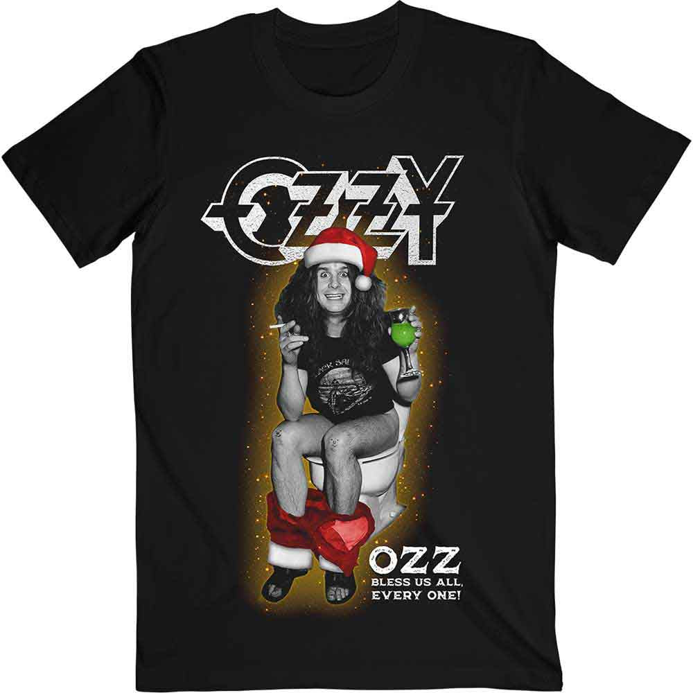 Ozzy Osbourne Ozz Bless Us All Mens T Shirt