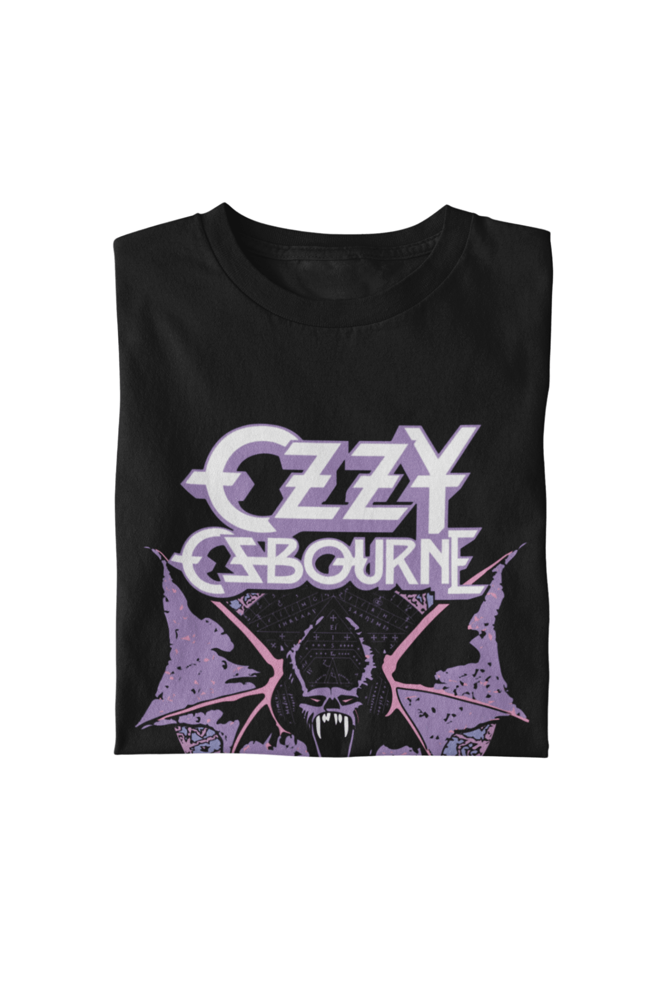 Ozzy Osbourne - Purple Bat T Shirt