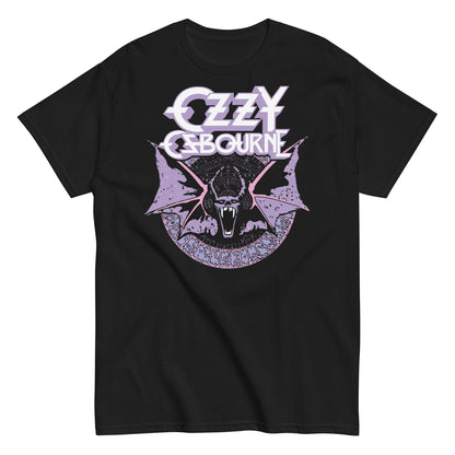 Ozzy Osbourne - Purple Bat T Shirt