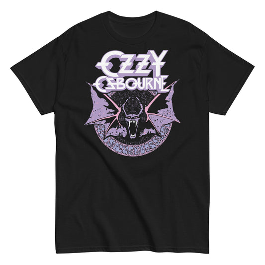 Ozzy Osbourne - Purple Bat T Shirt