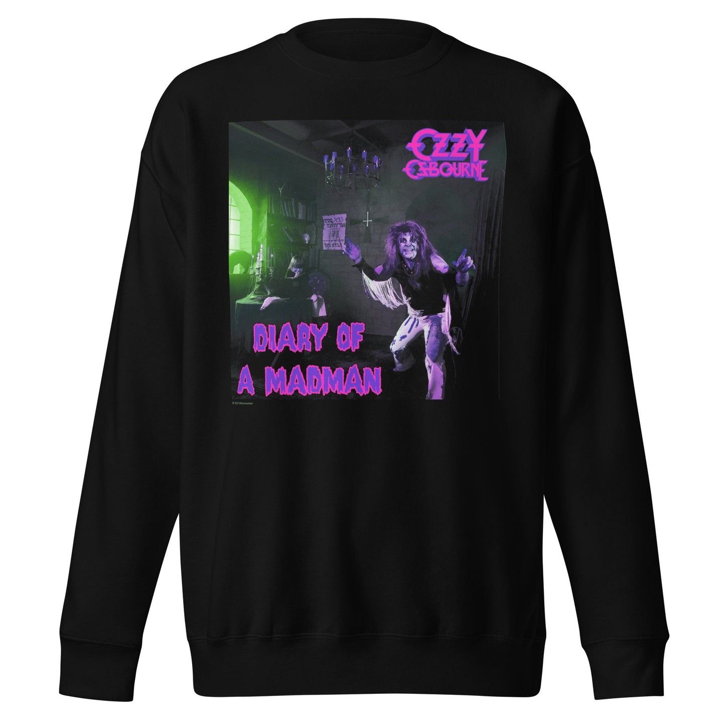 Ozzy Osbourne - Purple Diary Jumbo Print Sweatshirt