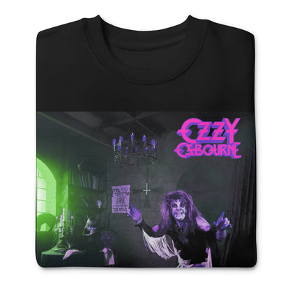 Ozzy Osbourne - Purple Diary Jumbo Print Crewneck Sweatshirt