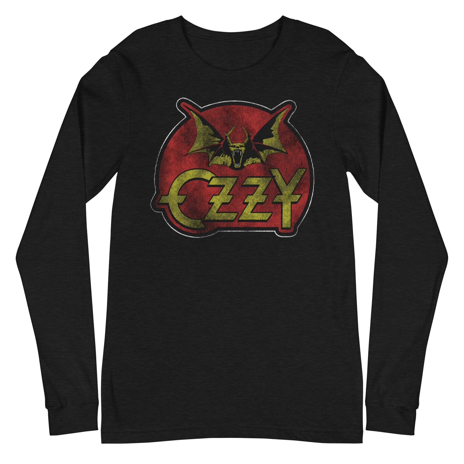Ozzy Osbourne - Flaming Bat Long Sleeve Shirt