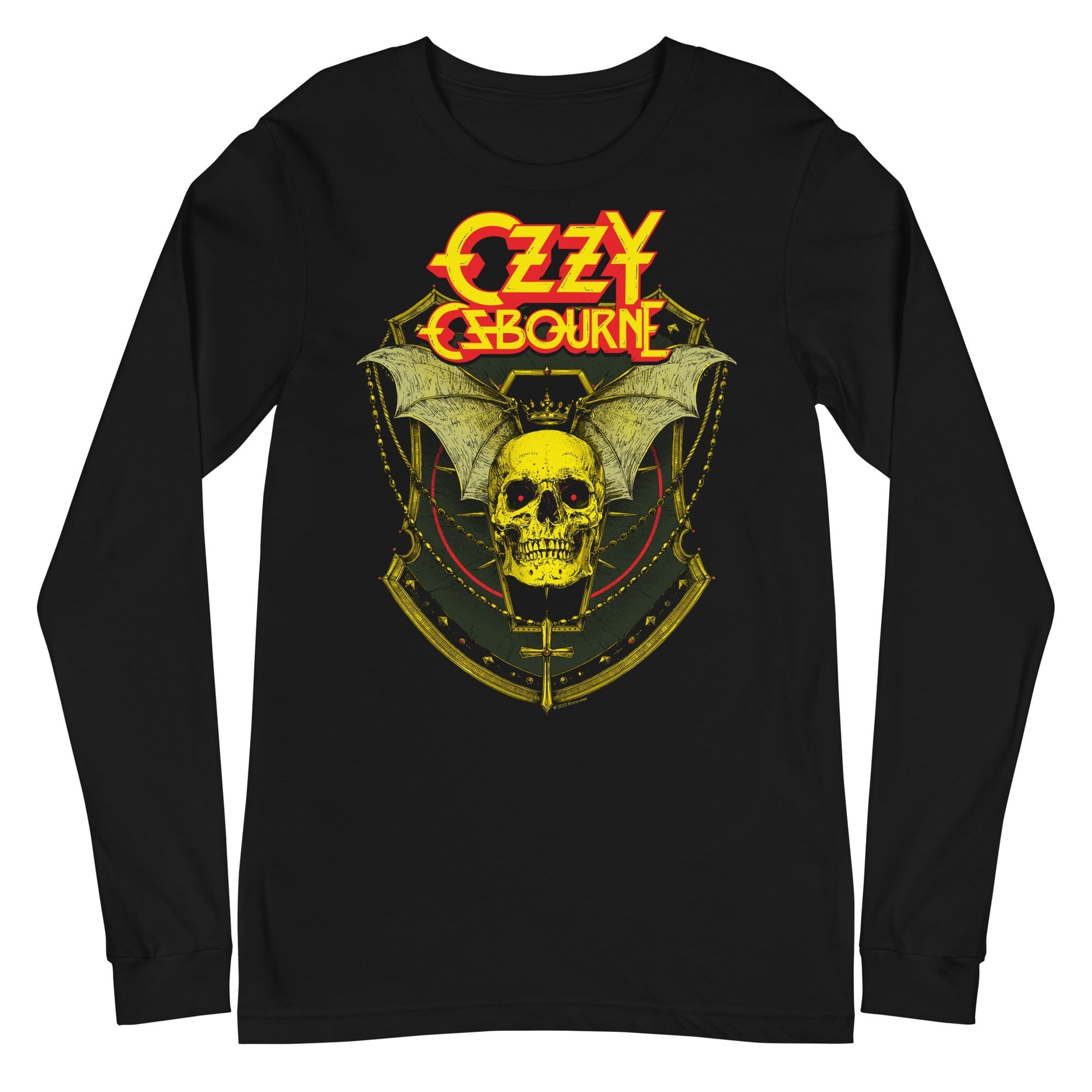 Ozzy Osbourne - Bat Skull Long Sleeve Shirt
