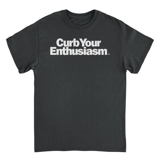 Curb Your Enthusiasm Curb Your Enthusiasm Logo Black Mens T Shirt