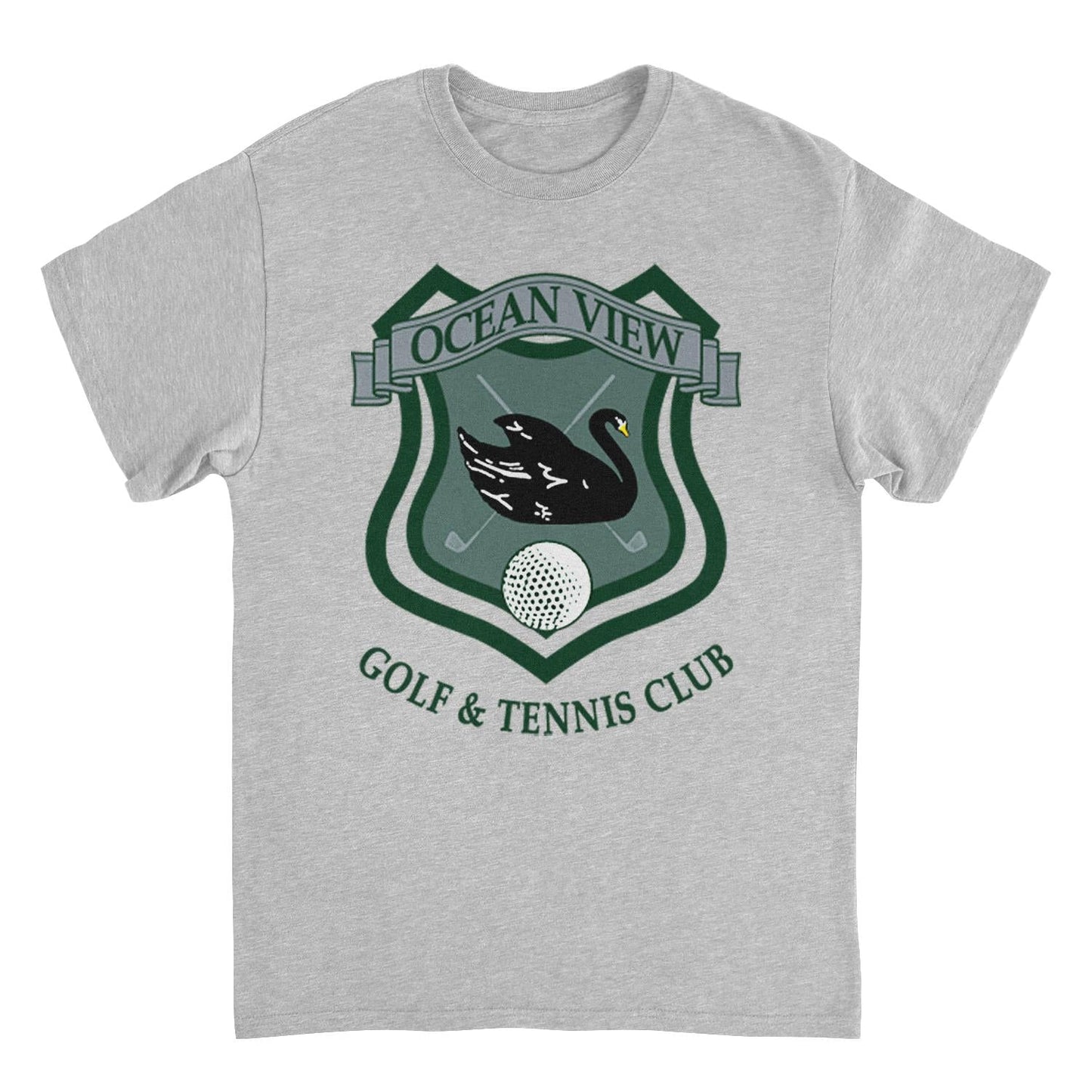 Curb Your Enthusiasm Ocean View GTC Sport Gray Mens T Shirt