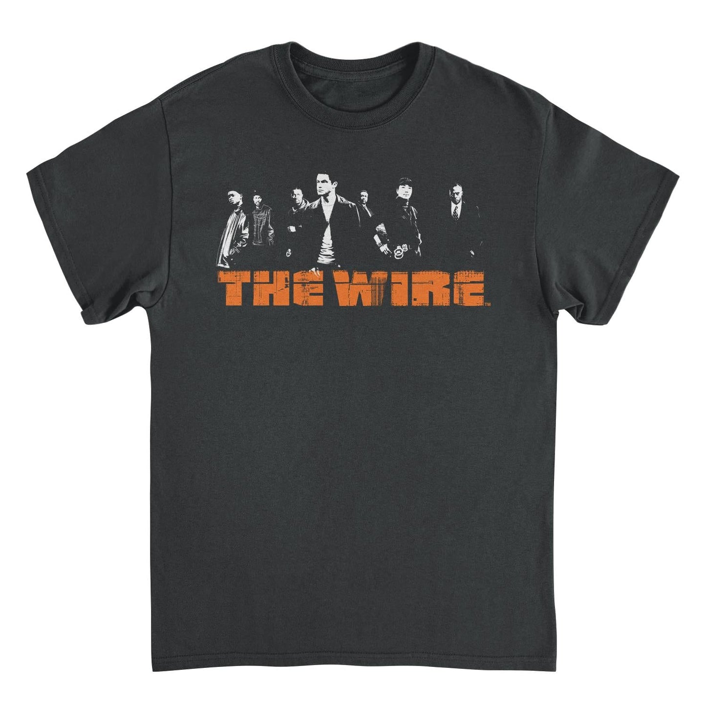 The Wire The Wire Cast Black Mens T Shirt