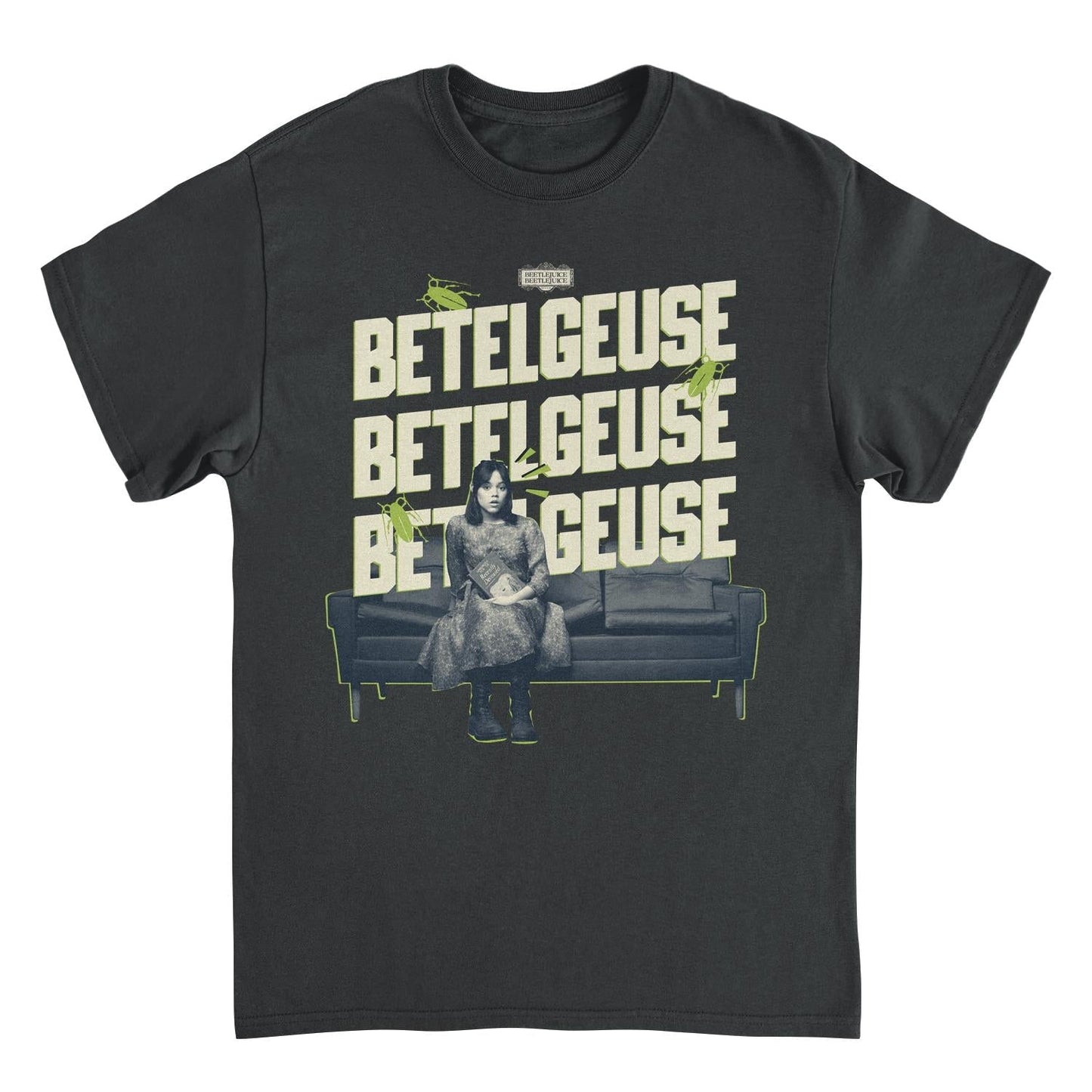 Beetlejuice Say It 3 Times Mens T Shirt