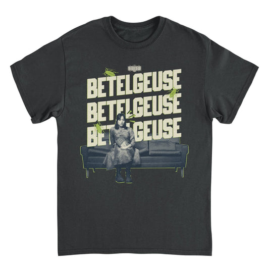 Beetlejuice Say It 3 Times Mens T Shirt